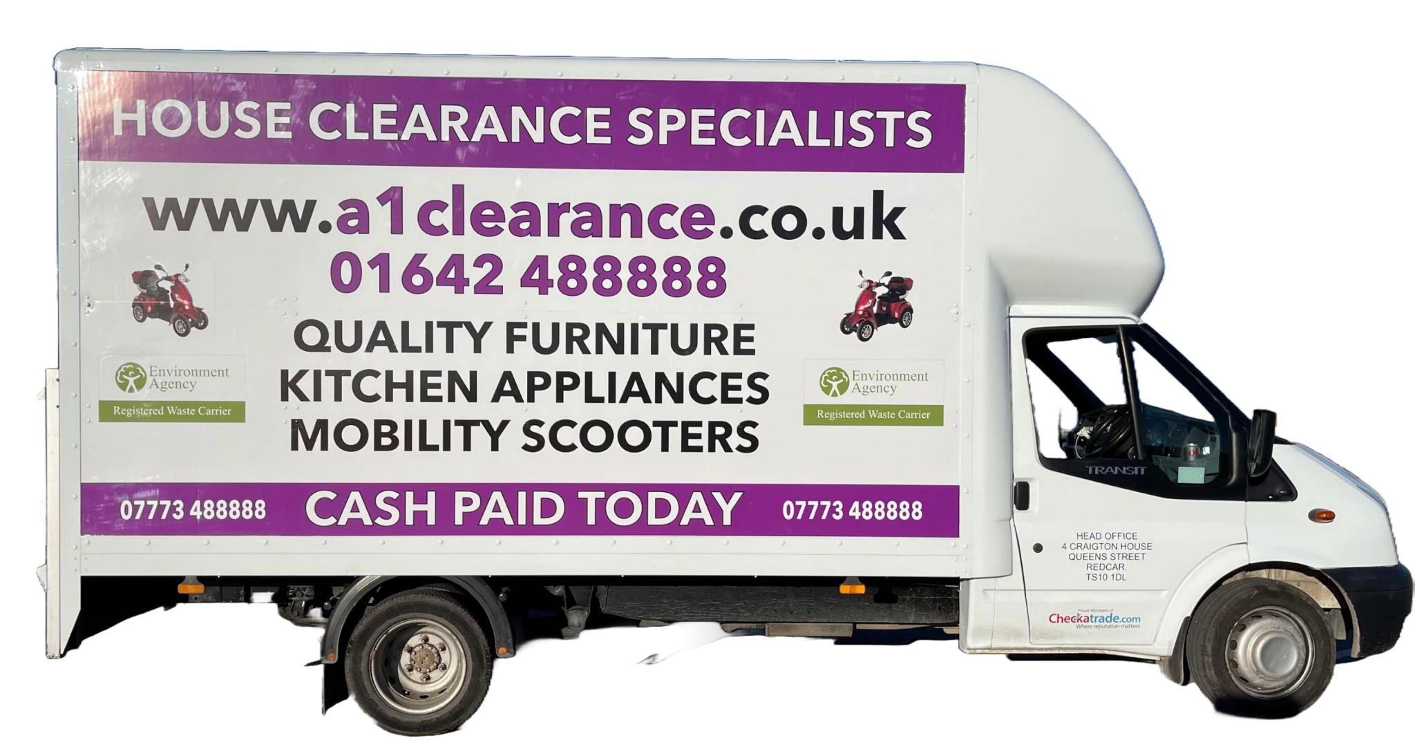 House Clearance Rubbish Removals Redcar, Middlesbrough and Darlington